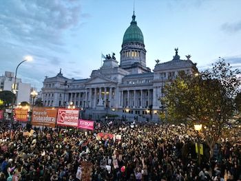 Marcha contra la ley de propiedad privada en Congreso, en vivo: la lluvia podría condicionar la convocatoria